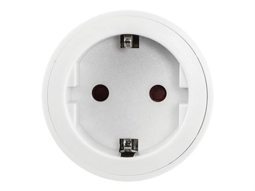 Hama Travel Adapter Plug - Adaptateur pour prise d'alimentation - Type L (M) pour CEE 7/4 (F) - blanc - Italie