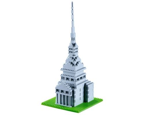 Brixies - 410098 - jeu de construction 3d-motif - mole antonelliana