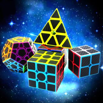 Rubik's Cube 2x2 Fibre de Carbone