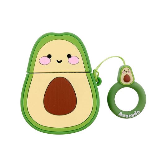 Apple AirPod 2 1 Mignon Fruit 3D Sac Cartoon Coque de protection en silicone Pealer1076