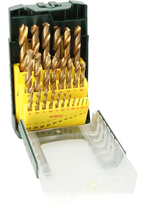 Bosch Jeu De Forets à Métaux Hss-Tin