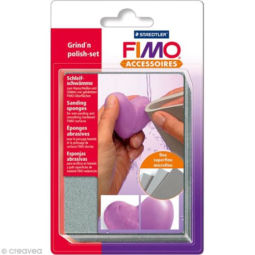 Fimo Eponge Abrasive Pour X3