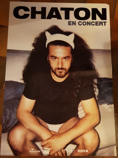 CHATON - En concert 219 - AFFICHE État correct - N/A reconditionné disponible sur Fnac