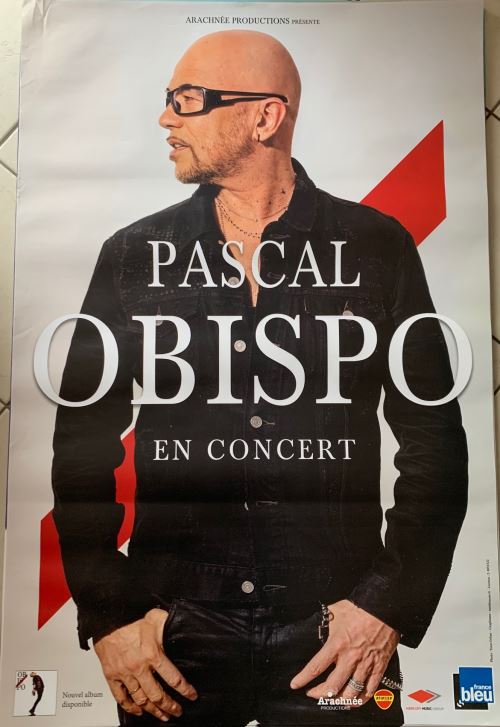 Pascal OBISPO - En Concert 2019 - AFFICHE