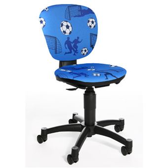 Siege De Bureau Enfant Siege Pivotant Maxx Kid Motif Football Bleu Achat Prix Fnac