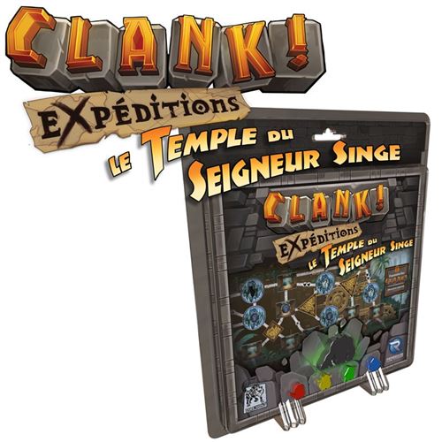 CLANK ! EXPEDITIONS 2 Le Temple du Seigneur Singe–Extension Clank !