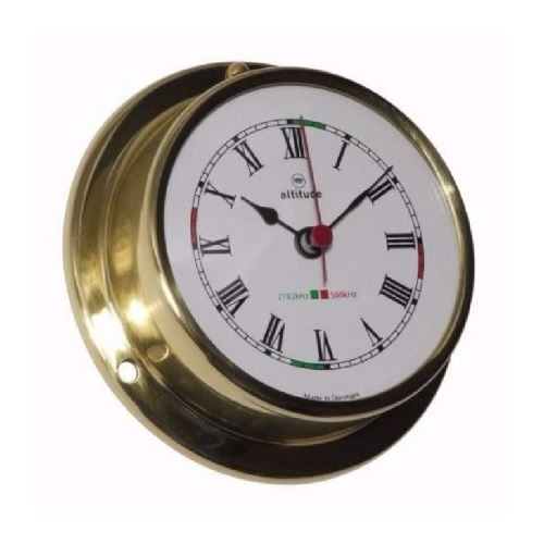 ALTITUDE Horloge marine avec zone de silence - Laiton - ø 97 mm