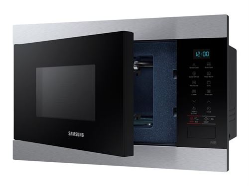 Samsung MG22M8074AT - Four micro-ondes grill - intégrable - 22 litres - 850 Watt - acier inoxydable