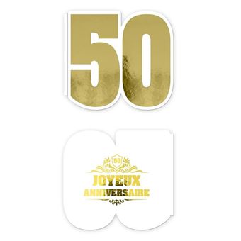 Stc Livre D Or Anniversaire 50 Ans Article De Fete Achat Prix Fnac