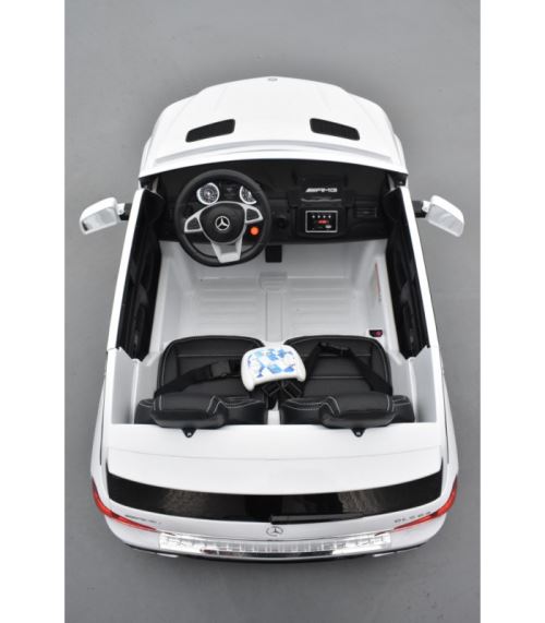 Mercedes Gls 63 Amg Blanc 2 X 12volts 4 Moteurs Voiture