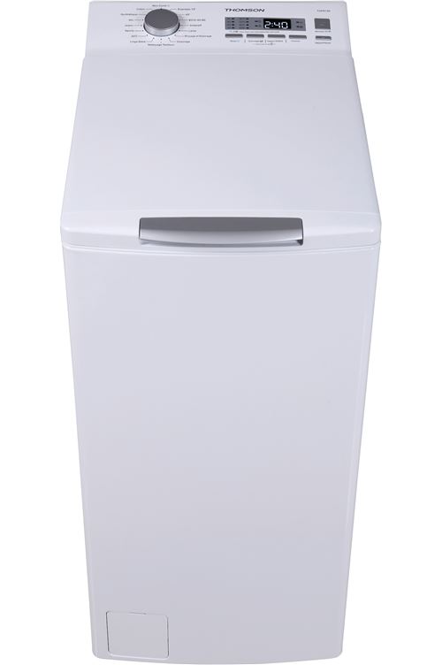 Lave-linge top 8kg THOMSON 1300tr/min 40cm, 4852915