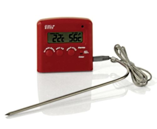 Générique Minuteur Et Thermometre De Cuisson A Sonde