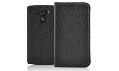 Etui Folio noir Fonex série Book Classic pour LG G4s