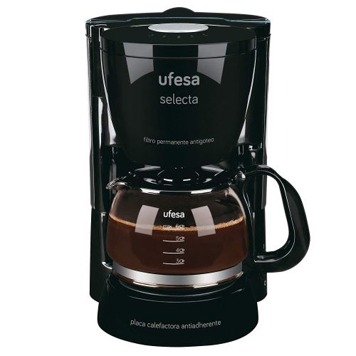 Ufesa - CG7212 - Cafetière filtre, 600 watts, Noir