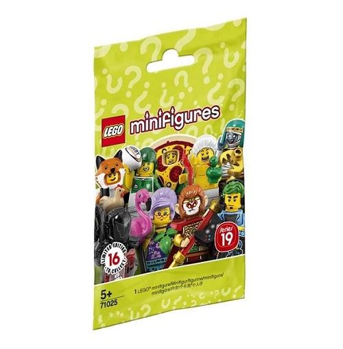 Lego 71025 minifigures - serie 19 (sachet vendu a l'unite) - edition limitee