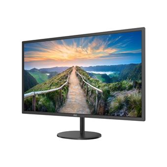 AOC Q32V4 - Écran LED - 32" (31.5" visualisable) - 2560 x 1440 QHD @ 75 Hz - IPS - 250 cd/m² - 1200:1 - 4 ms - HDMI, DisplayPort - haut-parleurs - noir