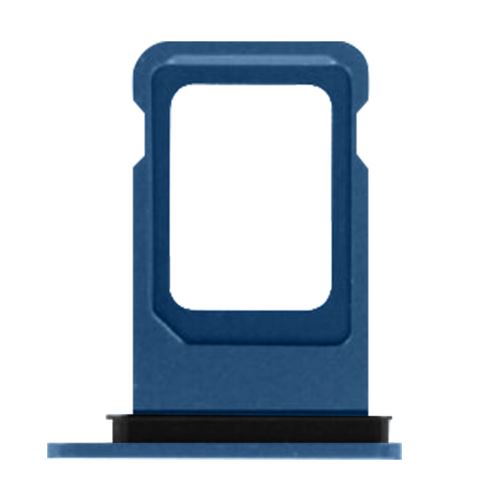 Tiroir Carte SIM de Remplacement pour iPhone 13 Mini Clappio bleu