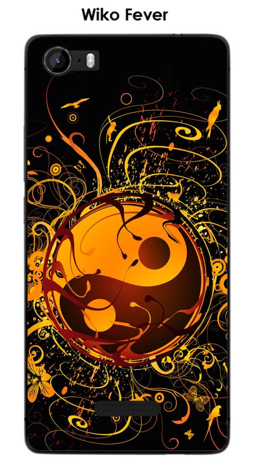 Coque Wiko Fever design yinyang