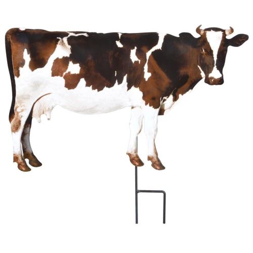 Esschert Design - Animal de la ferme décoratif sur pic Vache