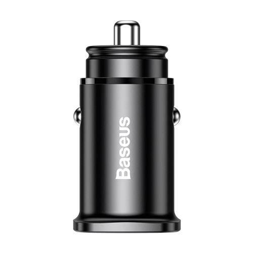 Chargeur Voiture 30W Baseus PPS - USB-C PD, QC4.0/3.0, SCP, AFC - Noir