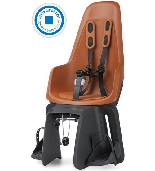 Bobike Un siège de vélo géant derrière brun chocolat