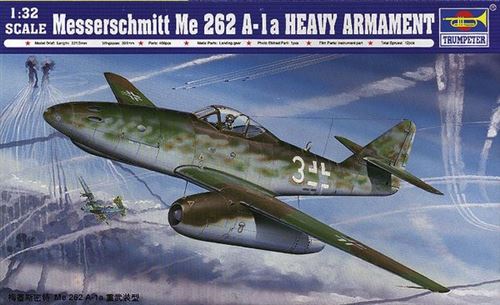 Maquette avion Trumpeter ME 262 A-1A- 1/32 - Maquette d'avion