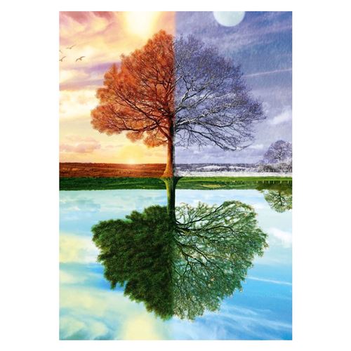 Puzzle 500 Pièces : Arbre Des 4 Saisons, Schmidt Spiele