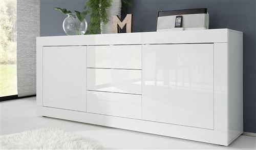 Buffet BASIC 210cm blanc