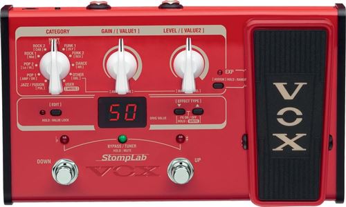 Vox Stomplab SL2B - multi effets basse compact avec pédale d'expression