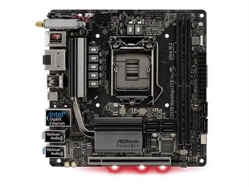 Carte mère asrock fatal1ty z370 gaming itx/ac, intel z370