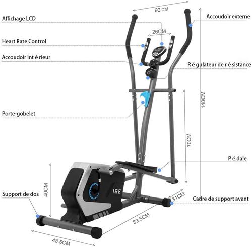 Velo elliptique on sale ise