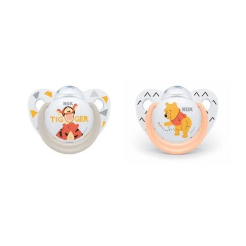 NUK 2 sucettes Taille 2 Winnie The Pooh