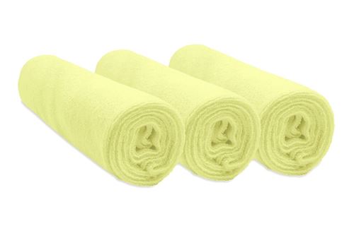 Lot de 3 housses pour matelas à langer Couleur - Anis
