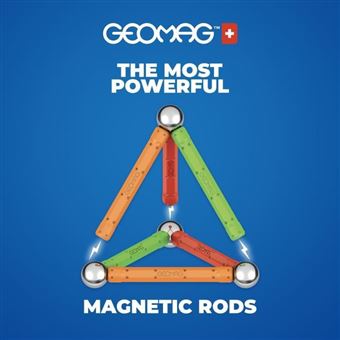 Jeu de construction Geomag EcoFriendly Supercolor 35 pièces