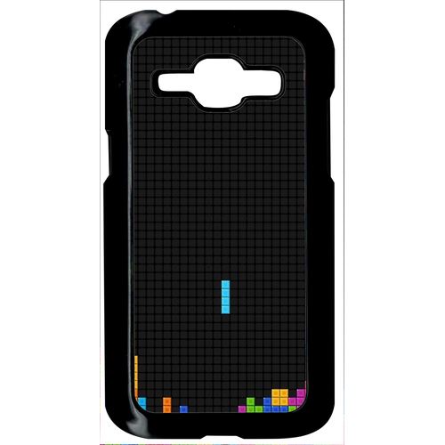 Coque Tetris Black Compatible Samsung Galaxy J1 Transparent