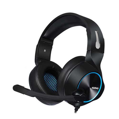 NUBWO N11 PS4 Casque PC Casque de Jeu Bass Casque avec Microphone pour Ordinateur Téléphone Mobile Nouveau Xbox One / Ordinateur Portable Bleu