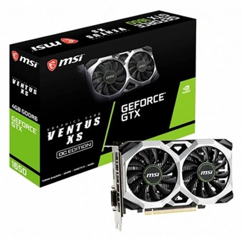 msi msi gtx 1650 d6 ventus xs oc