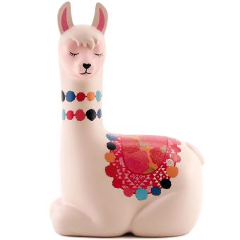 LLAMA FIGURINE LAMA BLANC