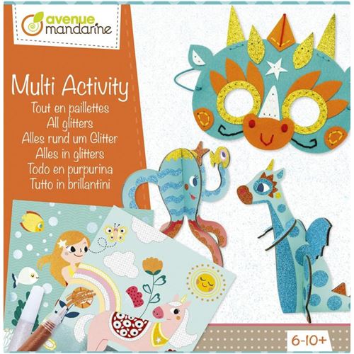Coffret Multi-activité - Tout en paillettes - 6/10 ans et +