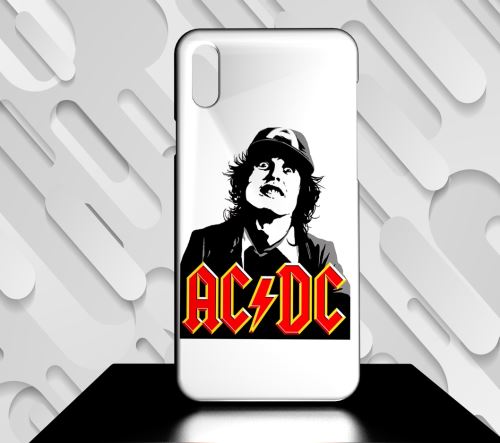 Coque compatible pour Samsung Galaxy A10 - AC/DC - ACDC - ANGUS YOUNG - Réf 07
