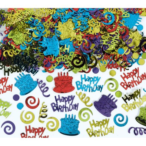 Amscan confetti anniversaire 70 grammes