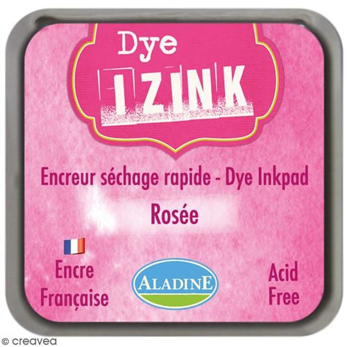 Encreur Izink Dye - 20 coloris - 7 x 7 cm