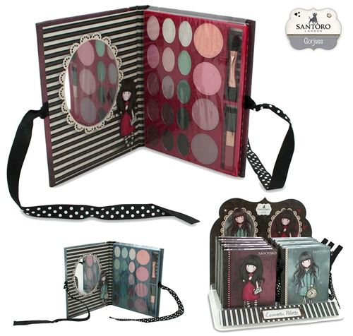 Gorjuss Santoro Étuis de maquillage livre 11x9