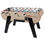 Babyfoot Adulte Luxe En Bois – Style Bistrot, Monnayeur à Jetons, 10 Balles Liège, 30 Jetons, Dimensions 147,5 X 75,3 X 94 Cm