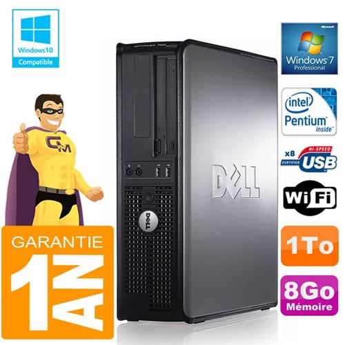 Acheter Pc dell 780 dt intel e5300 ram 8go disque 1 to graveur dvd wifi w7 État correct - 139,00 € Pc dell 780 dt intel e5300 ram 8go disque 1 to graveur dvd wifi w7 État correct - reconditionné disponible sur Fnac