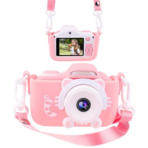 Mini Cartoon 16.0Mp Hd 2,0 Pouces Écran Enfants Caméra Vidéo Antichute Enfants Xjpl544