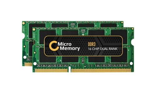 MicroMemory - DDR3 - 4 Go : 2 x 2 Go - SO DIMM 204 broches