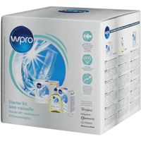 WPRO powerpro liquide détartrant/dégraissant pour lave-vaisselle 2 en 1  (duo pack 2 x 250 ml) 484000008847, LIQ201