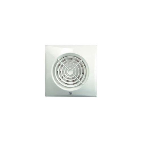 Aerateur ultra silencieux 280m3h extra plat clapet antiretour/temporisation/hygrostat - unelvent - blanc