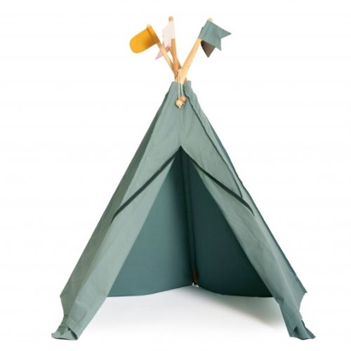 Roommate Tente Hippie Tipi Gris Mer Junior